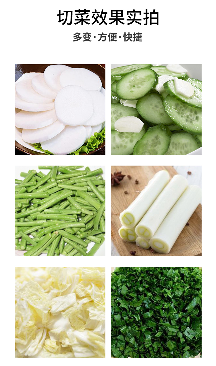 白菜切丝切馅机 莲藕柠檬切片机(图2) 白菜切丝切馅机 莲藕柠檬切片机(图2)
