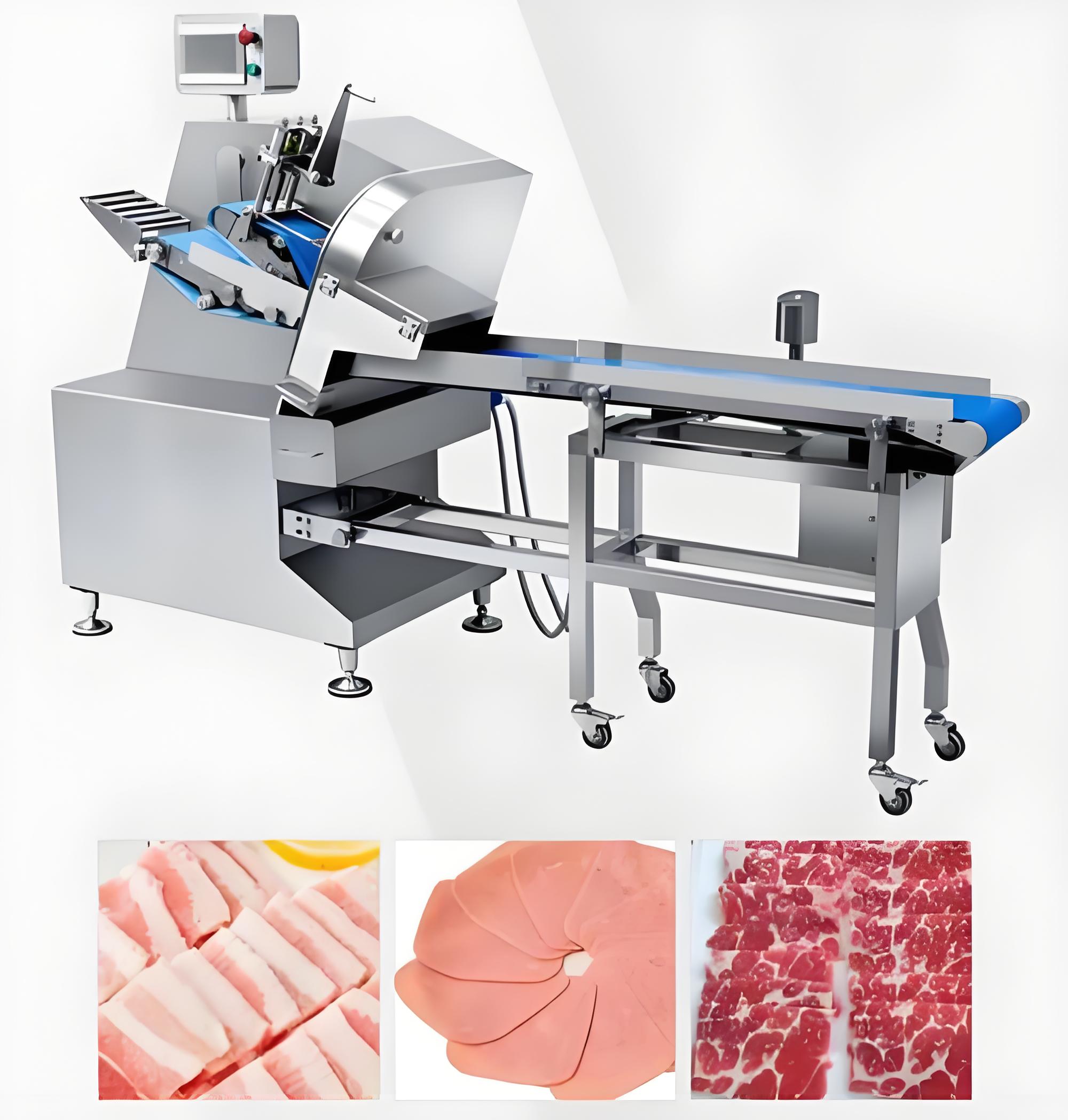 鲜肉切片机 牛羊肉切片机 生鲜猪肉切片机(图1)